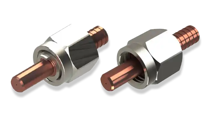 LD80-kompatibler Sonderstecker mit Kupferferrule